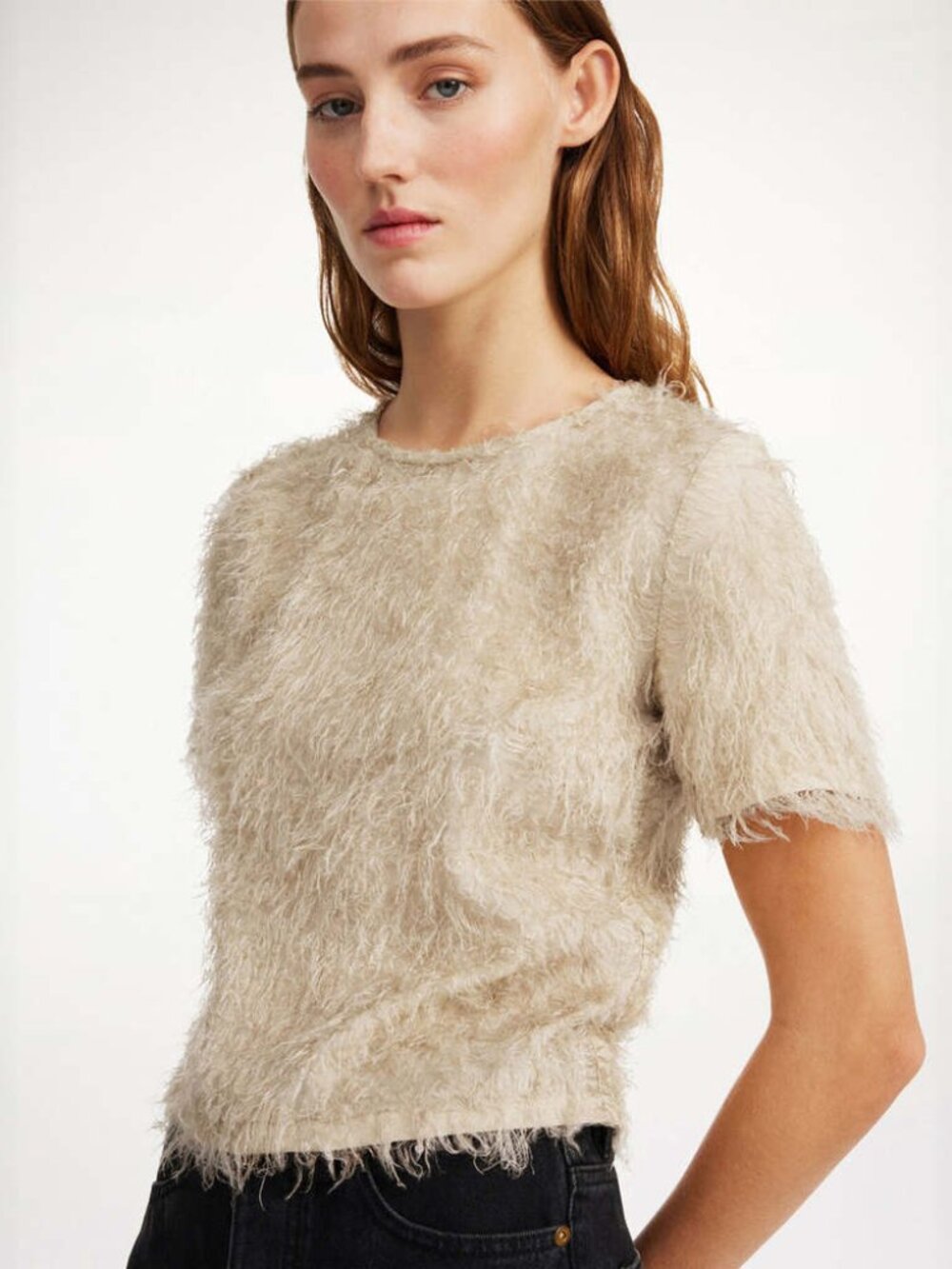 By Malene Birger Acina Top in Nomad Size 10